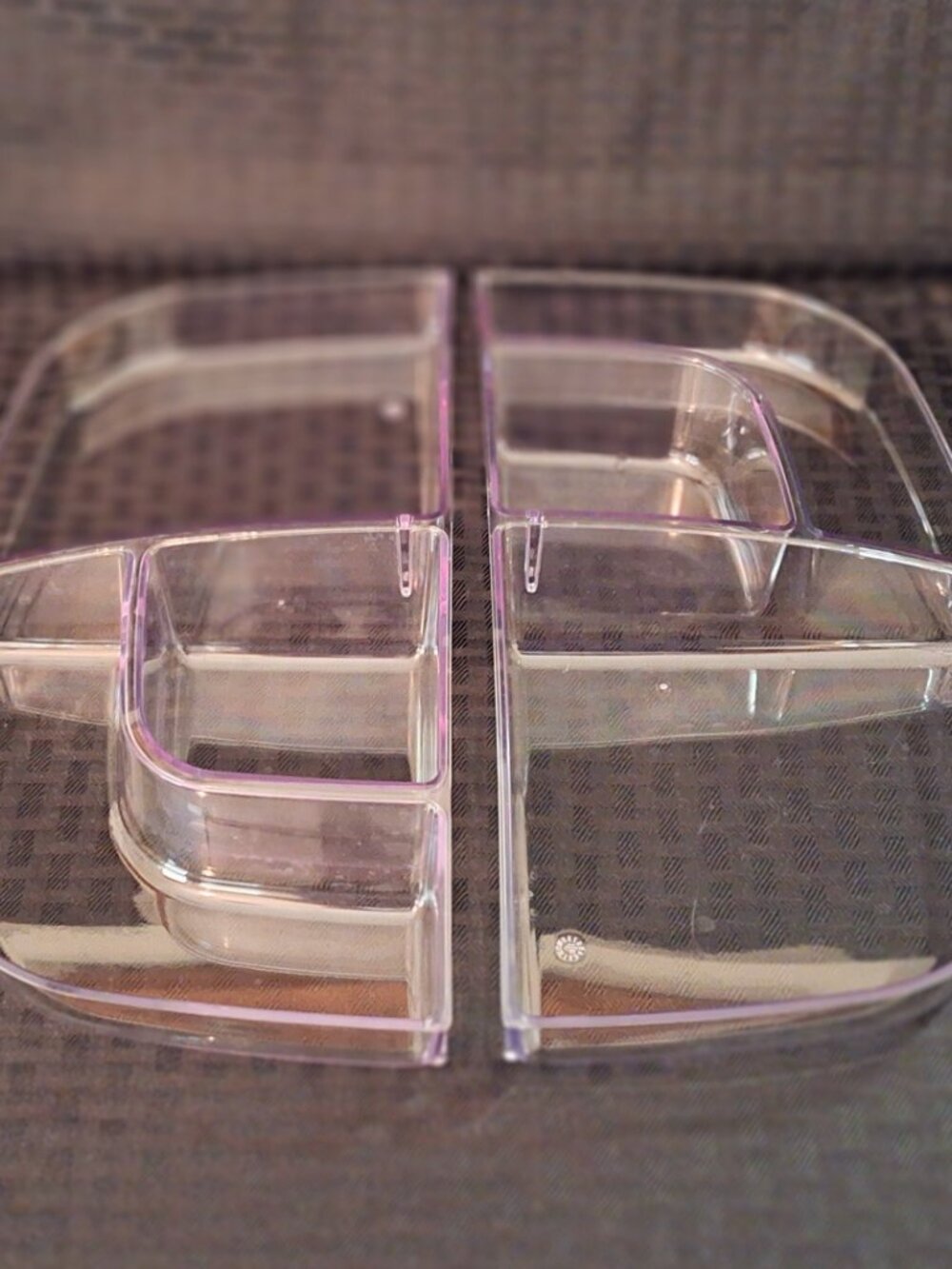 The Pampered Chef #2292 Cool and Serve Square Tray Set Deviled Eggs Holder - Picture 5 of 12